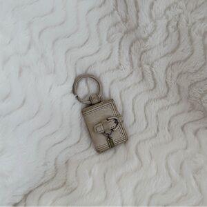 Vintage Coach Photo Keychain